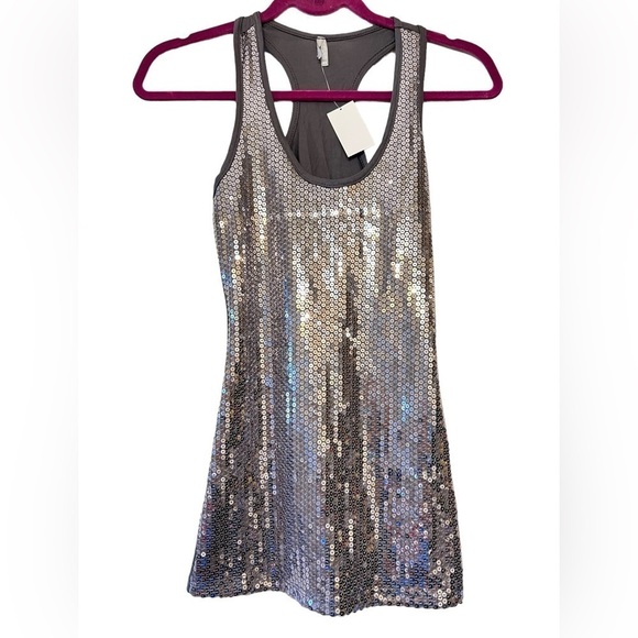 Max Rave tank top with sequins XS - Picture 1 of 5